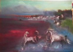 TABLO HÜSEYİN MACAR ATLAR TÜYB