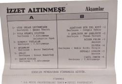 İzzet Altınmeşe - Akşamlar