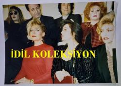 YEŞİLÇAM'IN SULTANI TÜRKAN ŞORAY'IN ORİJİNAL 3'LÜ FOTOĞRAF SETİ - 12,5 x 9 cm EBADINDA - THE MARMARA OTELİ'NDE DÜZENLENEN KELEBEK ÖDÜL TÖRENİNDE TÜRKAN ŞORAY SANATÇI DOSTLARI EMEL SAYIN, AJDA PEKKAN, MUAZZEZ ABACI, ZERRİN ÖZER, KAYAHAN, ZEKİ ALASYA, METİN AKPINAR ve TARIK AKAN'LA AYNI KAREDEYKEN ÇEKİLMİŞ NET KALİTEDE 3 FARKLI FOTOĞRAF... ÖZEL ARŞİV!