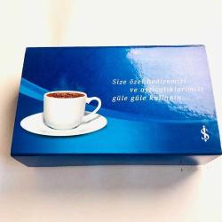 İş bankası 2 li fincan takımı kutusunda