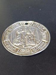 OSMANLI DÖNEM NADİR RUM İŞİ EKMEK MADALYONU