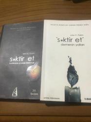 1_S*KTİR ET hayatta hiçbirlerim senden önemli değil 2-S*KTİR ET demenin yolları 2 kitap takım