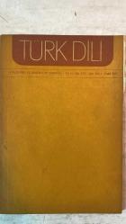 TÜRK DİLİ, AYLIK DİL VE YAZIN DERGİSİ - ARALIK 1971  SAYI: 243  AGÂH SIRRI LEVEND: BİLİM VE SANAT ADAMININ ÇİLESİ - ORHAN ŞAİK GÖKYAY: ANLAMAK ÜZERİNE - FAZIL HÜSNÜ DAĞLARCA: BİLGELİK - SALÂH BİRSEL: HAYDAR HAYDAR - SABAHATTİN KUDRET AKSAL: YAZIT - METİN ELOĞLU: ÜÇSEMELER - OĞUZ KÂZIM ATOK: KİMDİR - MEHMET TURAN YARAR: KURAK - İSMET KEMAL KARADAYI: UZAYDA - İLHAN ÖZDEMİR: ÖĞLE YEMEĞİ - İSMET ERCAN: UMUT - CEMAL KIRCA: KARGALAR - TAHSİN SARAÇ: 