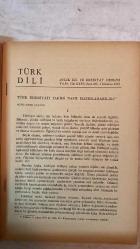 TÜRK DİLİ, AYLIK DİL VE YAZIN DERGİSİ - HAZİRAN 1971  SAYI: 237  AGÂH SIRRI LEVEND: TÜRK EDEBİYATI TARİHİ NASIL HAZIRLANABİLİR? - HİKMET DİZDAROĞLU: 