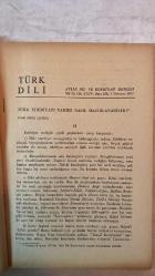 TÜRK DİLİ, AYLIK DİL VE YAZIN DERGİSİ - TEMMUZ 1971  SAYI: 238  AGÂH SIRRI LEVEND: TÜRK EDEBİYATI TARİHİ NASIL HAZIRLANABİLİR? II - ÖMER ASIM AKSOY: 