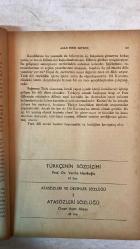 TÜRK DİLİ, AYLIK DİL VE YAZIN DERGİSİ - EYLÜL 1972  SAYI: 252  AGÂH SIRRI LEVEND: ANADİLİ SEVGİSİ - HASAN EREN: ESKİ DİLDEN YENİ DİLE - ORHAN ŞAİK GÖKYAY: KÖRÜN BELLEDİĞİ DEĞNEK: NEDEN, NEDENİYLE, NEDEN OLMAK! - FAZIL HÜSNÜ DAĞLARCA: PİR SULTAN ABDAL - SABAHATTİN KUDRET AKSAL: DUMAN - CEYHUN ATUF KANSU: SİVASLI’NIN TÜRKÜSÜ - HALİDE NUSRET ZORLUTUNA: O KUŞ - TURGAY GÖNENÇ: DÖRTLÜK - MEHMET SALİHOĞLU: YAŞAMAK GÜZEL DEMEKTİR - ABDÜLKADİR BULUT: YAŞAMA İSTEMİ - OSMAN TÜRKAY: PROMETHEUS AĞIDI - BİLGE KARASU: KONUŞMA - MAHMUT ALPTEKİN: SAİT FAİK’İN ÖYKÜLERİ ÜZERİNE - MEHMET SEYDA: GÖREVLİ - RIZA ZELYUT: SAMANYOLUNDA İZLER VAR - H. VASFİ UÇKAN: HASTAYMIŞ BABAM - BATI KAYNAKLI SÖZCÜKLERE KARŞILIKLAR XXIV - İKİ ÇALIŞMA ARKADAŞIMIZI YİTİRDİK - EMİN ÖZDEMİR: DIŞI KALAYLI İÇİ ALAYLI - BAHA DÜRDER: İSTANBUL ÖZEL TİYATROLARI - A. DİLAÇAR: 