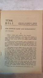 TÜRK DİLİ, AYLIK DİL VE YAZIN DERGİSİ - TEMMUZ 1971  SAYI: 238  AGÂH SIRRI LEVEND: TÜRK EDEBİYATI TARİHİ NASIL HAZIRLANABİLİR? II - ÖMER ASIM AKSOY: 
