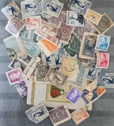 LOT.16 » Yerli Damgasız ve damgalı pul lotu bazıları haliyle kondüsyonda