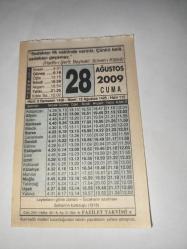 28 Ağustos  2009-Orijinal Takvim Yaprağı-Doğum Günü-Söz,Nişan,Nikâh,Düğün ve Önemli Günler Hediyesi-Fazilet Takvimi-Ayet(Hadis)(Hadis-i Şerif, Beyhaki, Sünen-i Kübra)-Solhan'ın kurtuluşu (1918)-Sadaka Vermenin Adabı