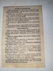 30 Ağustos  2009-Orijinal Takvim Yaprağı-Doğum Günü-Söz,Nişan,Nikâh,Düğün ve Önemli Günler Hediyesi-Fazilet Takvimi-Ayet(Hadis)(Hadis-i Şerif, el-Camiu's-Sağir)-Zafer bayramı Ve Türk Silahli Kuvvetler Günü Kütahya Dumlpupınar,Çivril Ve Demirci'nin Kurtuluşu (1922)-Eyyüb Aleyhisselam