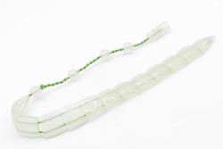 Sistemli Fosforlu Toz Kehribar Balık Tesbih