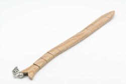 Usta İşi İri Taneli Meşe Ağacı Balık Tesbih