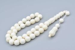 Sistemli Oyma İmameli İri Boy Deve Kemiği Tesbih 10 Mm