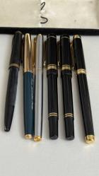 Dolma Kalem Seti - Siyah ve Altın Detayl