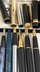 Dolma Kalem Seti - Siyah ve Altın Detayl