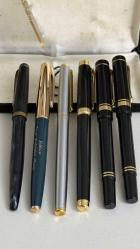 Dolma Kalem Seti - Siyah ve Altın Detayl