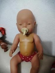 KOLEKSİYONLUK ZAPF ET BEBEK 43 CM  EMZİKLİ YENİDOĞAN BEBEK