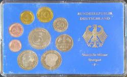ALMANYA (FEDERAL ALMANYA) 1982 TEDAVÜL MADENİ PARA SETİ (ORJİNAL KAPLAMASINDA)