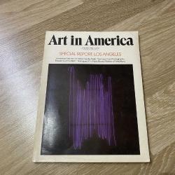 Art in America - Ocak 1982 - Los Angeles Özel Dosyası - R.B. Kitaj & Renkli Fotoğrafçılık