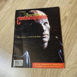 American Cinematographer - Eylül 1988 - Alien Nation Kapaklı - Short Circuit 2 & The Bat
