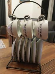 Kütahya Porselen Beyefendi Kahve Fincan Seti