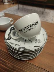 Kütahya Porselen Beyefendi Kahve Fincan Seti