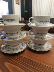 Kütahya Porselen Beyefendi Kahve Fincan Seti