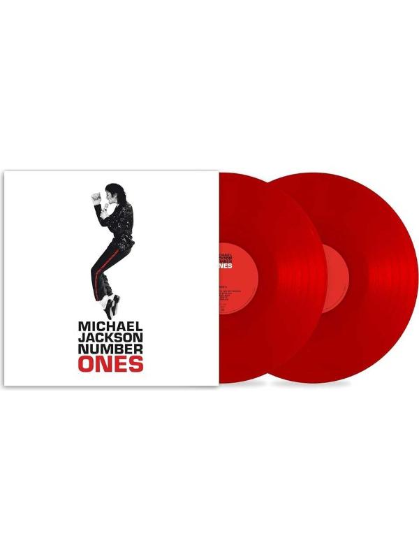 Efemera - Michael Jackson - Number Ones (2 x LP , Red Vinyl) Plak