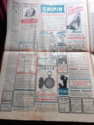 Vatan Gazetesi - Turkish Newspaper - 25 Mart 1951 - asayiş berkemaldir yazan Ahmet Emin Yalman Başmakale - İkinci Cihan harbinden sonra yugoslavya'ya giden ilk Türk gazetecisi arkadaşımız Sinan Korle bildiriyor Yugoslav dışbakanının gazetemize beyanatı - milli talebe federasyonu Zonguldak'ta toplanıyor - aşkımın hikayesi yazan Hıfzı Tevfik Gönensay Yazı Dizisi - 14 ton gramofon plağı geldi - Fethi Çelikbaş bakanlık vazifesini kabul etmedi - Sabahattin Gökçınar Atatürk'ün kırşehir'deki büstünü sarhoşlukla kırmış - Ankara'da Ziya Gökalp anıldı - Osmanlı tarihinden sayfalar yazan Feridun Fazıl Tülbentçi Yazı Dizisi - talebe federasyonu bugün toplanıyor - şehir tiyatrosu nizamnamesi - İstanbul Ankara Radyosu programı - mikrofondan portreler İlham Gençer ve Ayten Alpman fotoğraf - teknik üniversitede veda günü töreni fotoğraf - bugün Galatasaray Fenerbahçe karşılaşıyor - Bugün Galatasaray ile karşılaşacak olan Fenerbahçe onbiri Fotoğrafı - Beşiktaş Kasımpaşa'yı 4-0 yendi - Vefaspor