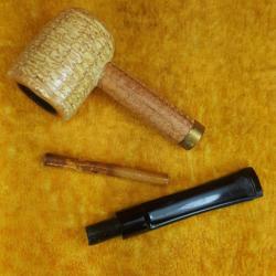 VINTAGE EL YAPIMI MISIR KOÇANI PİPO