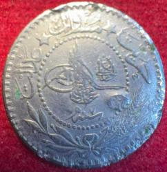 OSMANLI MEHMED REŞAD 1909-1918 ( AH 1327-1336)  10 PARA NİKEL 1327/7