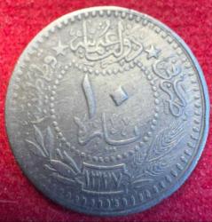 OSMANLI MEHMED REŞAD 1909-1918 ( AH 1327-1336)  10 PARA NİKEL 1327/7