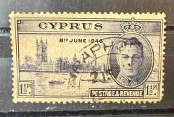 LOT.4 » İNGİLTERE KIBRIS PULU DAMGALI M50A