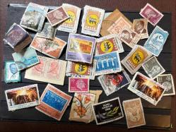 LOT.7 » TÜRKİYE CUMHURİYETİ DAMGALI KARIŞIK PULLAR M51-52