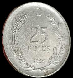 1969 25 Kuruş