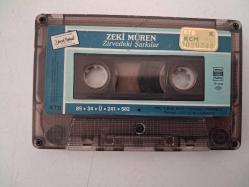 ZEKİ MÜREN, Zirvedeki Şarkılar -  KASET  ( Kartonetsiz )