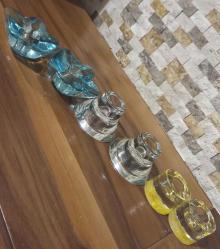 33. VİNTAGE CAM MUMLUKLAR. İLANLARIMI İNCELEYİNİZ