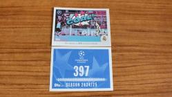 Topps UEFA Champions League 2024-2025 Cristiano Ronaldo (Season 2015/16) Memories That Stick Sticker No:397