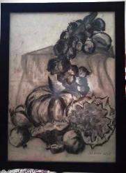 TABLO NATÜRMORT BETÜL DEMİR KARAKALEM