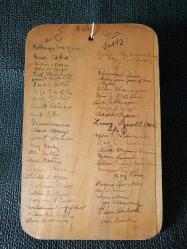 MUTFAK HATIRLATMA PANOSU. 