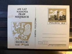 POLONYA POSTA KARTI KULLANILMAMIŞ M