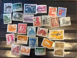 DOĞU AVRUPA KARIŞIK DAMGALI PULLARI MX33