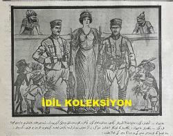 Osmanlıca Karagöz Mizah Dergisi-Gazetesi, Orijinal Dönem Basım, (Ottoman Magazine-Newspaper-Journal Illustré Cara-Gueuz) - 20 Ağustos 1924 - Sayı: 1714 - Hicri: 18 Muharrem 1342 - Rumi: 20 Ağustos 1340 - Karikatür: 