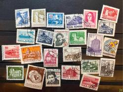 DOĞU AVRUPA KARIŞIK DAMGALI PULLARI MX35