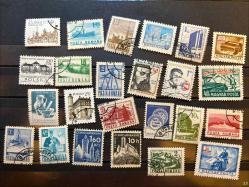 DOĞU AVRUPA KARIŞIK DAMGALI PULLARI MX39