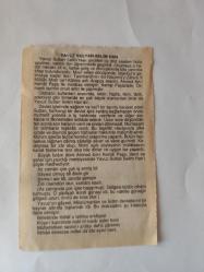 22 Eylül 2009-Orijinal Takvim Yaprağı-Doğum Günü-Söz,Nişan,Nikâh,Düğün ve Önemli Günler Hediyesi-Fazilet Takvimi-Ayet(Hadis)(Hadis-i Şerif, Sahih-i Müslim)-Ramazan Bayramı 3.Gün-Yavuz Sultan Selim Han'ın Vefatı (1520)-Yavuz Sultan Selim Han