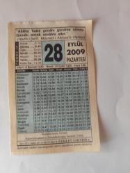 28 Eylül 2009-Orijinal Takvim Yaprağı-Doğum Günü-Söz,Nişan,Nikâh,Düğün ve Önemli Günler Hediyesi-Fazilet Takvimi-Ayet(Hadis)(Hadis-i Şerif, Müsned-i Ahmed b Hanbel)-Kazım Karabekir'in Ermenilere karşı harekatı (1920)-Ana-Babanın Vazifelerinden Bazıları