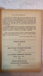 TÜRK DİLİ, AYLIK DİL VE YAZIN DERGİSİ - NİSAN 1971 SAYI: 235 YAKUP KADRİ KARAOSMANOĞLU: EDEBİYAT BUHRANINA DAİR - AGÂH SIRRI LEVEND: SÖZLÜK - HİKMET DİZDAROĞLU: İŞTE ONLARIN - TAHSİN SARAÇ: GECENİN KARNI / OZAN ATA PİR SULTAN'A / YARINSIZLIK / YETİNGENLİK, KORKU VE ACI ÜSTÜNE / BİR YAŞAMA SEVİNCİ UÇ VERİRKEN - SALÂH BİRSEL: KEÇİ ÇOBANI, KUZU ÇOBANI - FAZIL HÜSNÜ DAĞLARCA: ÖLÜK - NECATİ CUMALI: IĞNE - SUAT TAŞER: ŞİMDİLER - MEHMET SALİHOĞLU: BİRLİKTE - METİN ELOĞLU: DOĞA ÇEMKİRMESİ - NAHİT ULVİ AKGÜN: KORKU - ELİF SORGUN: TEK RENK TEK DURUŞTUR ELİMDEKİ - KEVSER ACARLAR: ÇAKMA DURUMUNDA SÖZCÜKLERİN TÜMCEDE TÜRLÜ KULLANILIŞLARI - MUZAFFER BUYRUKÇU: SALAH BİRSEL ÜSTÜNE - ADNAN BINYAZAR: EDEBİYATIN İŞLEVİ VE FÜRUZAN - FAKİR BAYKURT: YILAN ELİNDE - EMİN ÖZDEMİR: SÖZCÜKLERİN DOLAŞIMI - BAHA DÜRDER: 1970'TE TİYATRO - GÜNEY ÇETİN: YENİ YAYINLAR - S.S.: ELEŞTİRİ ÜSTÜNE BİR SORUŞTURMA - AHMET KÖKLÜGİLLER: HASAN-ALİ YÜCEL VE DİL DEVRİMİ - ORHAN AKTÜREL: SAYIN FELEK BU YÜRÜYOR - DR. RÜ --  68 SAYFA