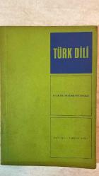 TÜRK DİLİ, AYLIK DİL VE YAZIN DERGİSİ - TEMMUZ 1970 SAYI: 226 AGÂH SIRRI LEVEND: İNKÂRCILAR - FAZIL HÜSNÜ DAĞLARCA: YANGIN - CEYHUN ATUF KANSU: GÜNCE - SEYFETTİN BAŞÇILLAR: HEYA MOLA - MEHMET SALİHOĞLU: MUTLULUK - MEHMET TURAN YARAR: MEZAR TAŞI YAZILARI - KERİM AYDIN ERDEM: SAVAŞTA BİR MEMED - ÖZDEMİR İNCE: BODRUM - AYHAN CAN: EYLÜL SÖYLENTİLERİ - VECİHE HATİBOĞLU: DİLBİLGİSİ SORUNLARI - CEMAL SEZGİN: KİMYA TERİMLERİ ÜZERİNE - ADNAN BINYAZAR: ORHAN KEMAL ÖLDÜ - MURTAZALAR YAŞAYACAK - NURER UĞURLU: ORHAN KEMAL’E AĞIT - AYHAN HÜNALP: ORHAN KEMAL DE ÖLMÜŞTÜR - SAMİM KOCAGÖZ: NASRETTİN HOCA - DİMİTRİ THEODORİDİS: İKİ DEYİM ÜZERİNE - BATI KAYNAKLI SÖZCÜKLERE KARŞILIKLAR II - AHMET KÖKLÜGİLLER: ZEYYAT SELİMOĞLU ANLATIYOR - AZİZ NESİN: BİR KADIN İÇİN DÜET - AFET MUHTEREMOĞLU: FİDAN İLE NECATİ - MUZAFFER HACIHASANOĞLU: ÖTELERDE -  60 SAYFA