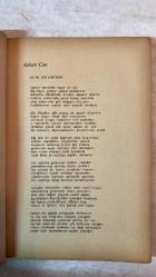 TÜRK DİLİ, AYLIK DİL VE YAZIN DERGİSİ - TEMMUZ 1970 SAYI: 226 AGÂH SIRRI LEVEND: İNKÂRCILAR - FAZIL HÜSNÜ DAĞLARCA: YANGIN - CEYHUN ATUF KANSU: GÜNCE - SEYFETTİN BAŞÇILLAR: HEYA MOLA - MEHMET SALİHOĞLU: MUTLULUK - MEHMET TURAN YARAR: MEZAR TAŞI YAZILARI - KERİM AYDIN ERDEM: SAVAŞTA BİR MEMED - ÖZDEMİR İNCE: BODRUM - AYHAN CAN: EYLÜL SÖYLENTİLERİ - VECİHE HATİBOĞLU: DİLBİLGİSİ SORUNLARI - CEMAL SEZGİN: KİMYA TERİMLERİ ÜZERİNE - ADNAN BINYAZAR: ORHAN KEMAL ÖLDÜ - MURTAZALAR YAŞAYACAK - NURER UĞURLU: ORHAN KEMAL’E AĞIT - AYHAN HÜNALP: ORHAN KEMAL DE ÖLMÜŞTÜR - SAMİM KOCAGÖZ: NASRETTİN HOCA - DİMİTRİ THEODORİDİS: İKİ DEYİM ÜZERİNE - BATI KAYNAKLI SÖZCÜKLERE KARŞILIKLAR II - AHMET KÖKLÜGİLLER: ZEYYAT SELİMOĞLU ANLATIYOR - AZİZ NESİN: BİR KADIN İÇİN DÜET - AFET MUHTEREMOĞLU: FİDAN İLE NECATİ - MUZAFFER HACIHASANOĞLU: ÖTELERDE -  60 SAYFA